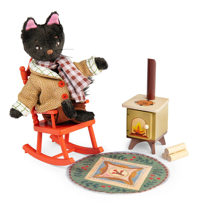 Moulin Roty Meubelset 'Bij het haardvuur', Les Minouchkas