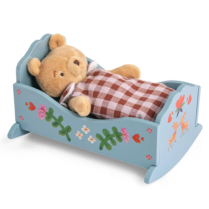 Moulin Roty houten Wieg, Les Minouchkas, 14,5cm