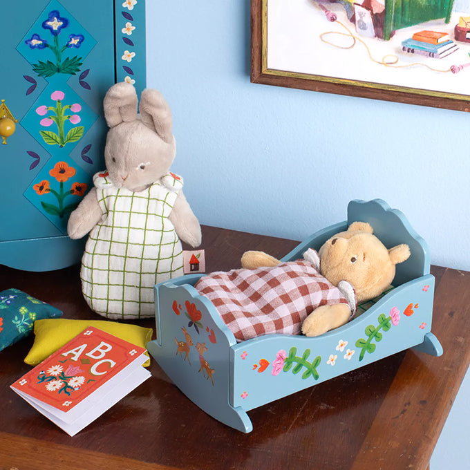 Moulin Roty houten Wieg, Les Minouchkas, 14,5cm