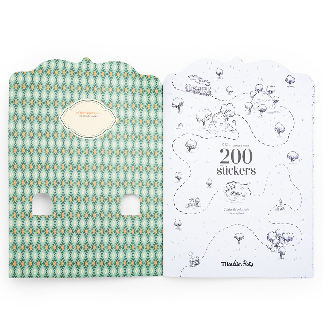 Moulin Roty Kleurboek / Stickerboek, La bande à Jojo
