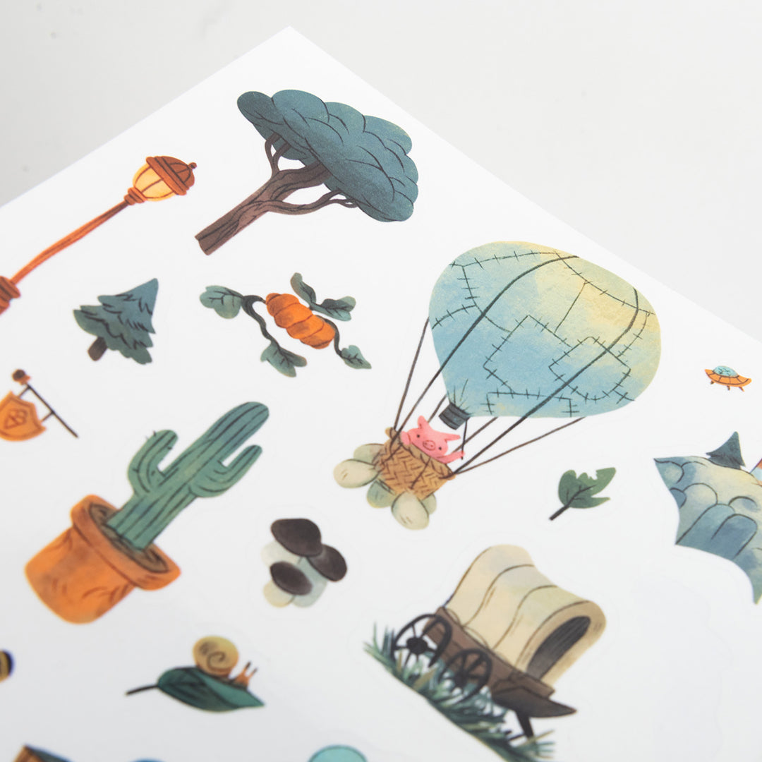 Moulin Roty Kleurboek / Stickerboek, La bande à Jojo