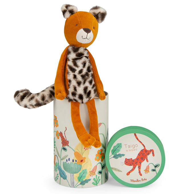 Moulin Roty Knuffel Luipaard Taïgo in geschenkdoos, 'La forêt Mawa' (kopie)