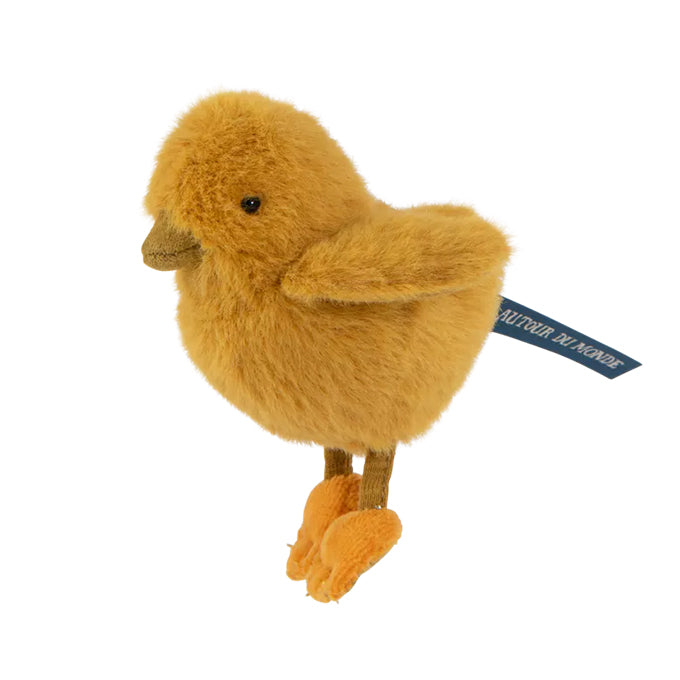 Moulin Roty Knuffel Kuiken, 'Tout autour du monde'