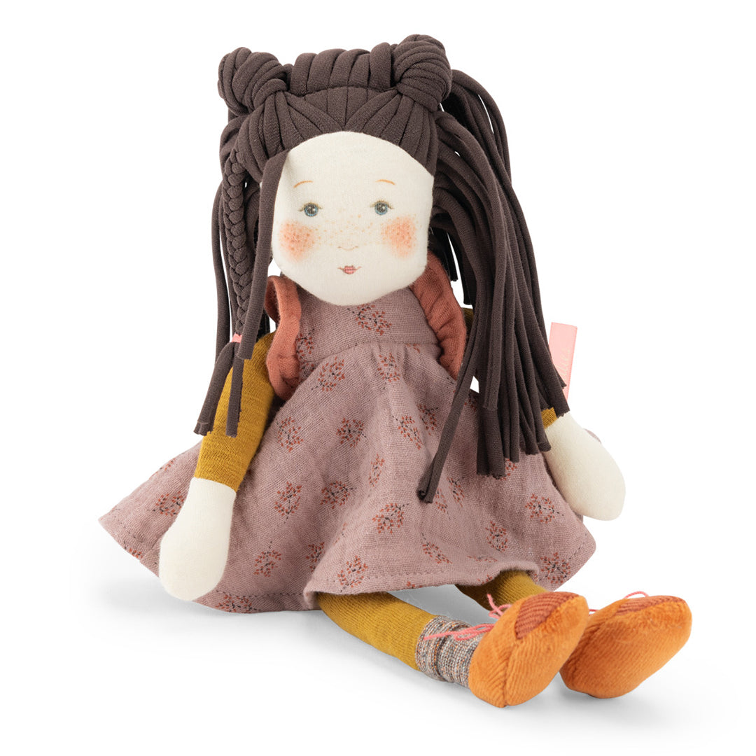 Moulin Roty Lappenpop, Mauve, 31cm