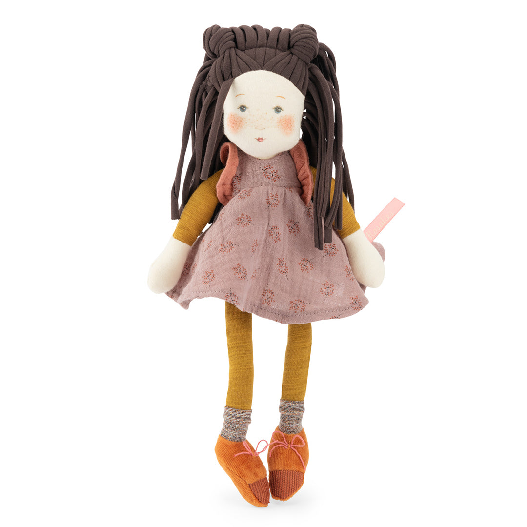 Moulin Roty Lappenpop, Mauve, 31cm
