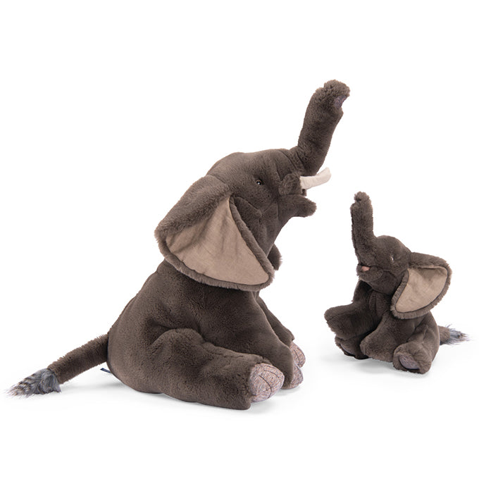 Moulin Roty Knuffel Olifant Klein, 'Tout autour du monde'