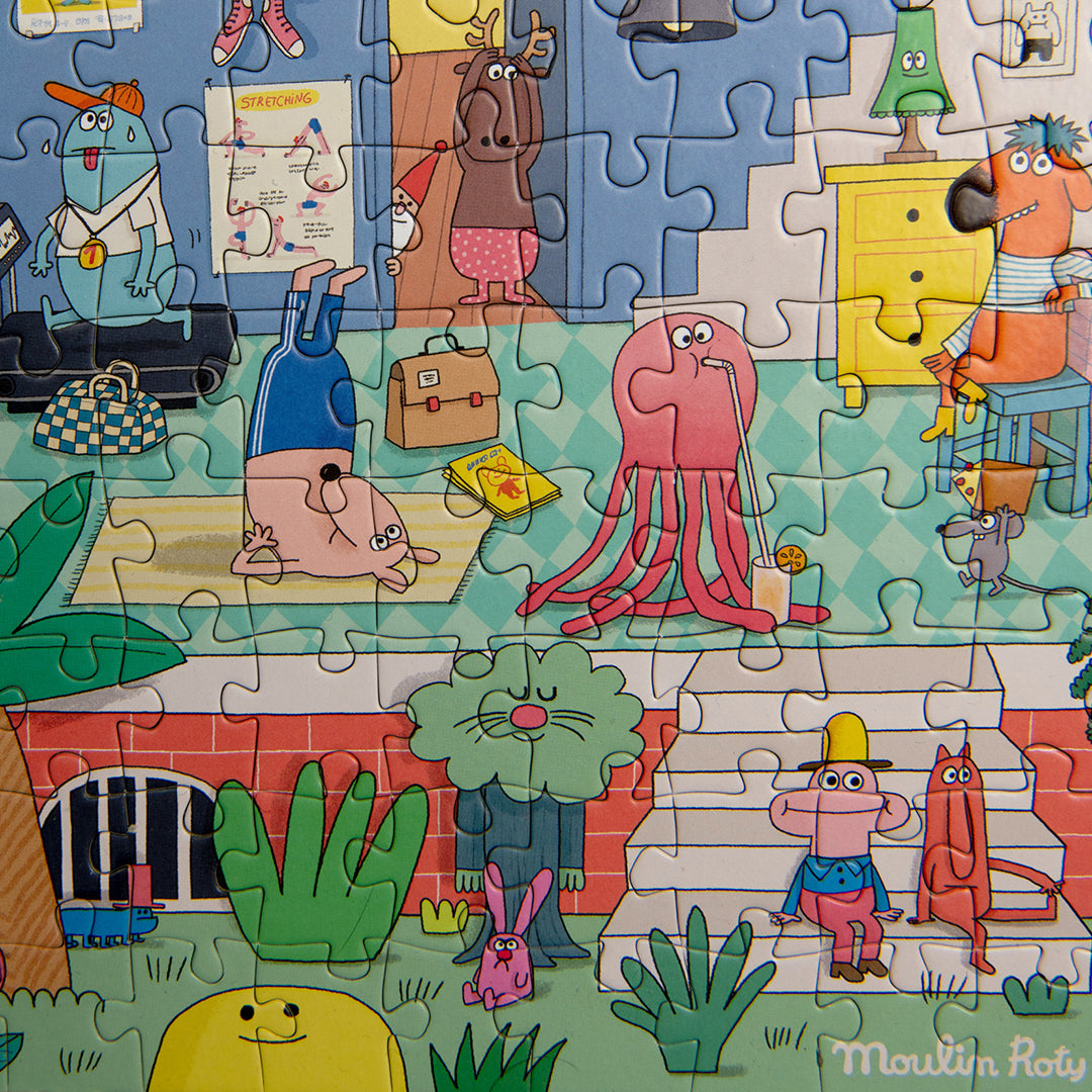 Moulin Roty Puzzel Bij de Schmouks, 500st, 8+