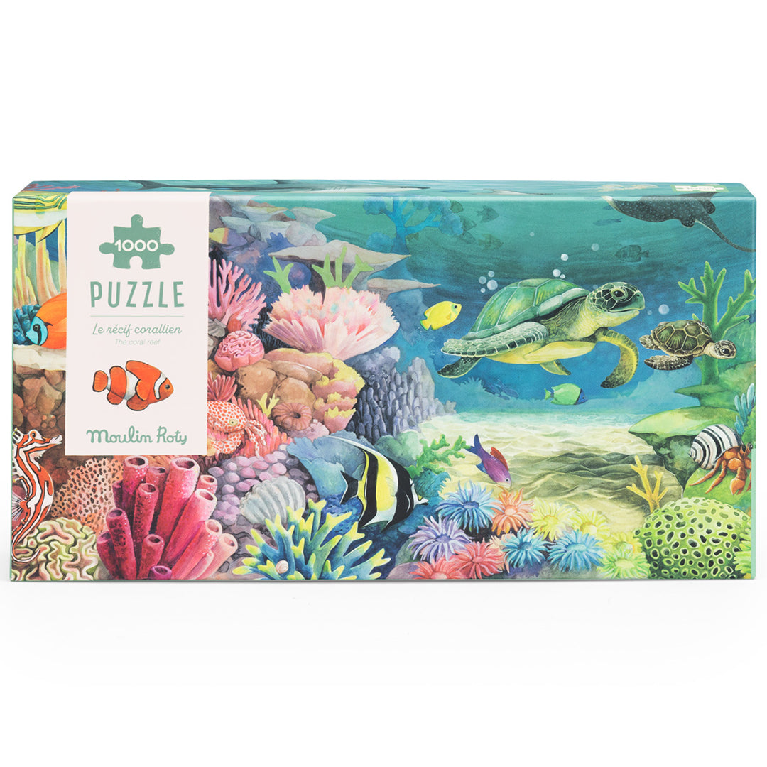 Moulin Roty Puzzel Koraalrif 'Tout autour du monde', 1000st, 9+