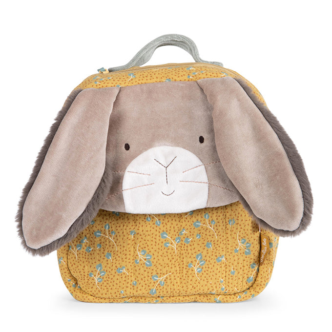 Moulin Roty Rugzak Konijn Oker, 'Trois Petits Lapins'
