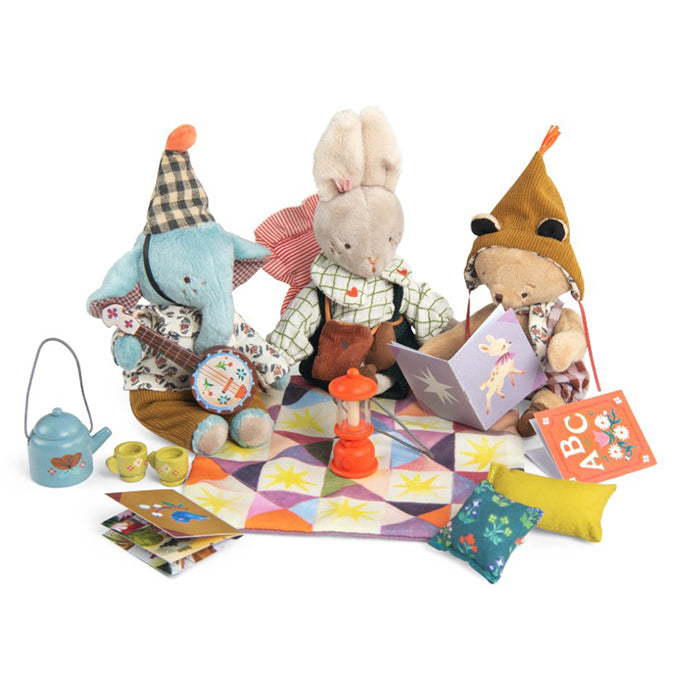 Moulin Roty Set 'Het verhalenhoekje', Les Minouchkas