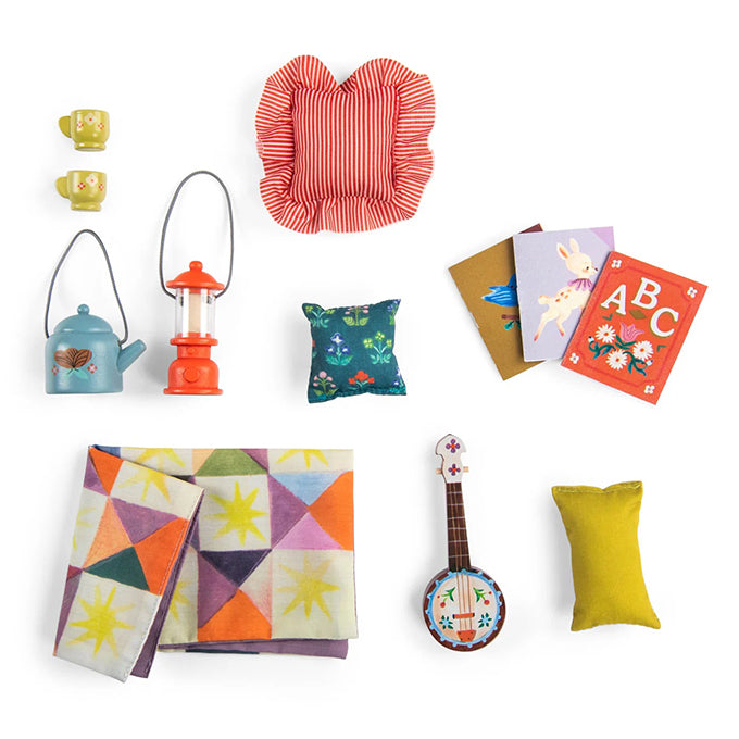 Moulin Roty Set 'Het verhalenhoekje', Les Minouchkas