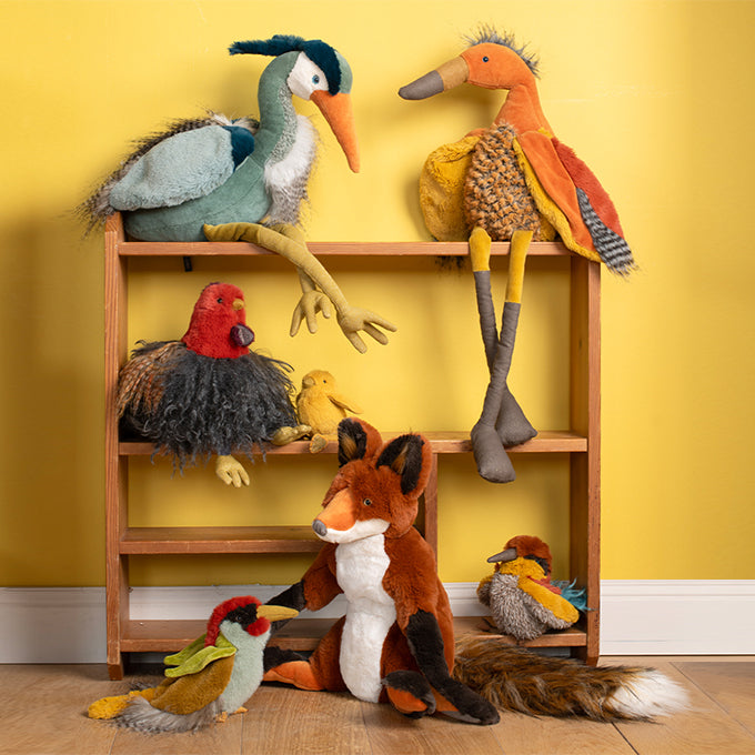 Moulin Roty Knuffel Vos, 'Tout autour du monde'