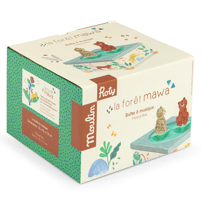 Moulin Roty Houten Muziekdoosje 'La forêt Mawa'