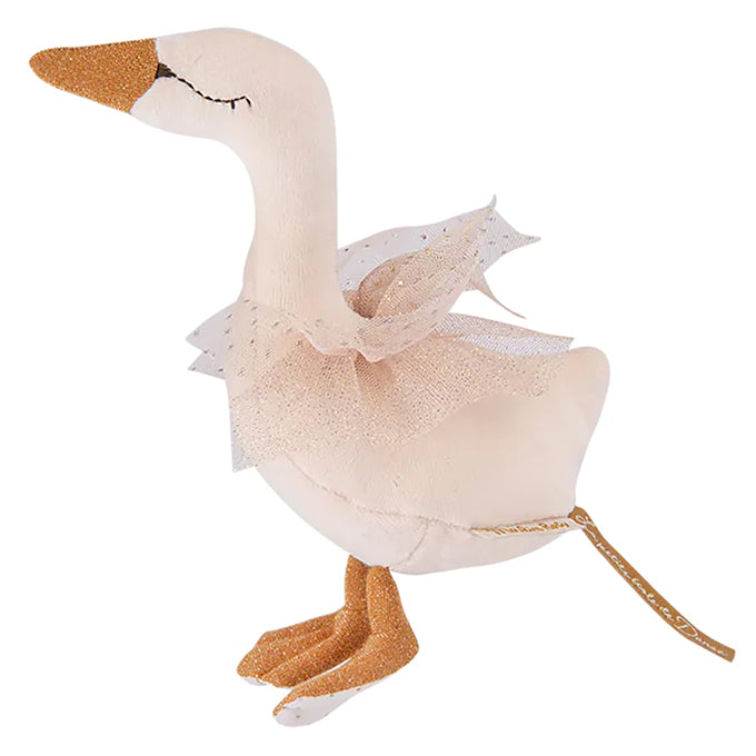 Moulin Roty Knuffel Rammelaar Zwaan, La petite école de danse