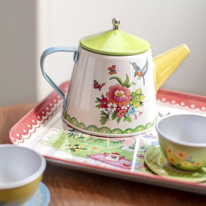 Moulin Roty Theeservies in koffertje, La Grande Famille