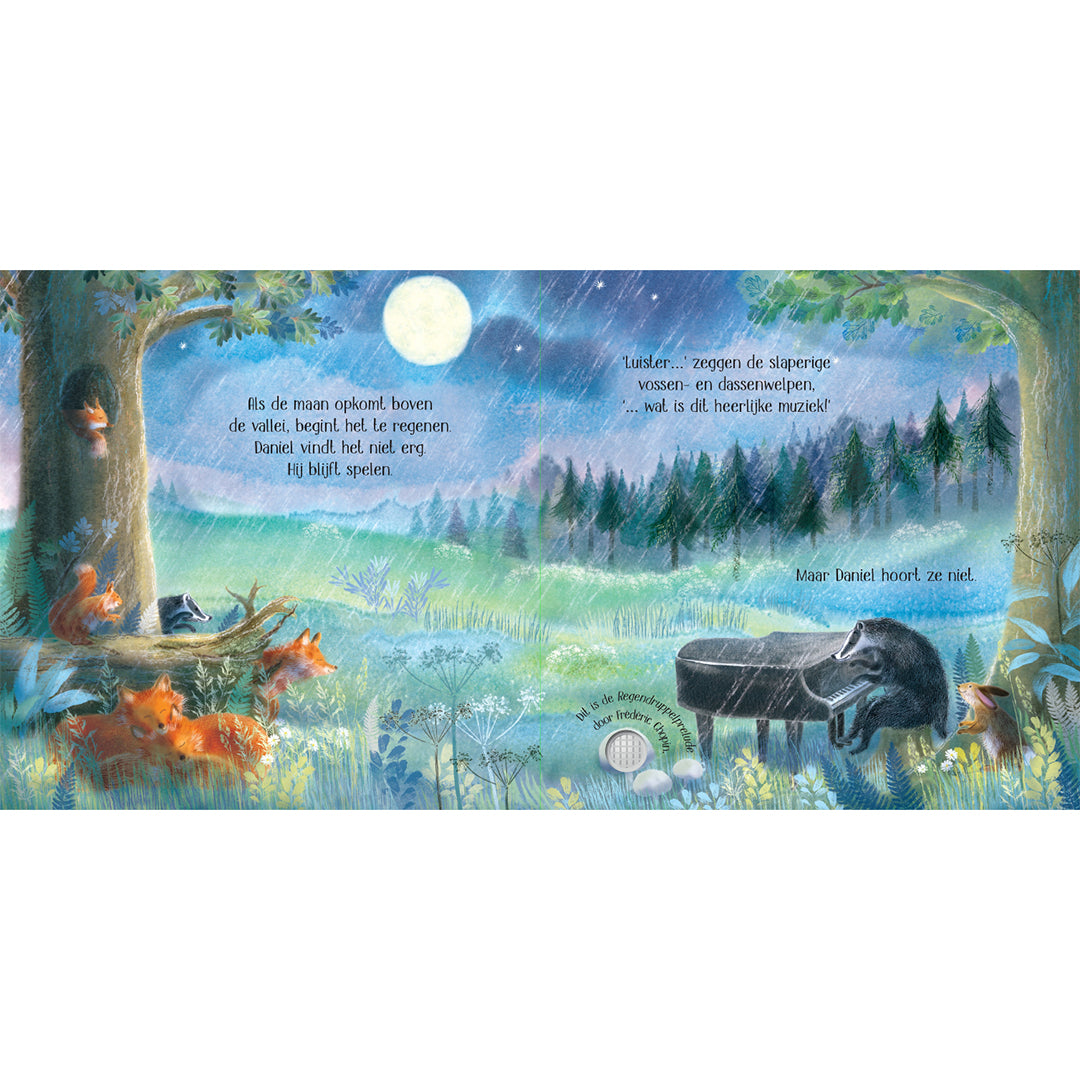 Geluidenboek: Muziek voor het slapengaan - Usborne, Kartonboek