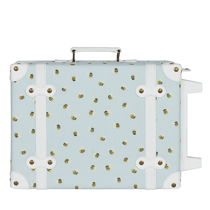 Olli Ella See-ya Suitcase - Bee Blue