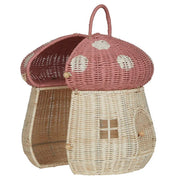 Olli Ella Paddenstoel Poppenhuis, Mushroom Doll House - Musk, 34cm (kopie)