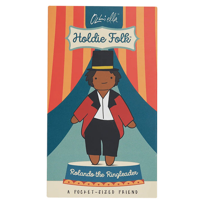 Olli Ella Holdie Circus Folk - Rolando the Ringleader, 13 cm