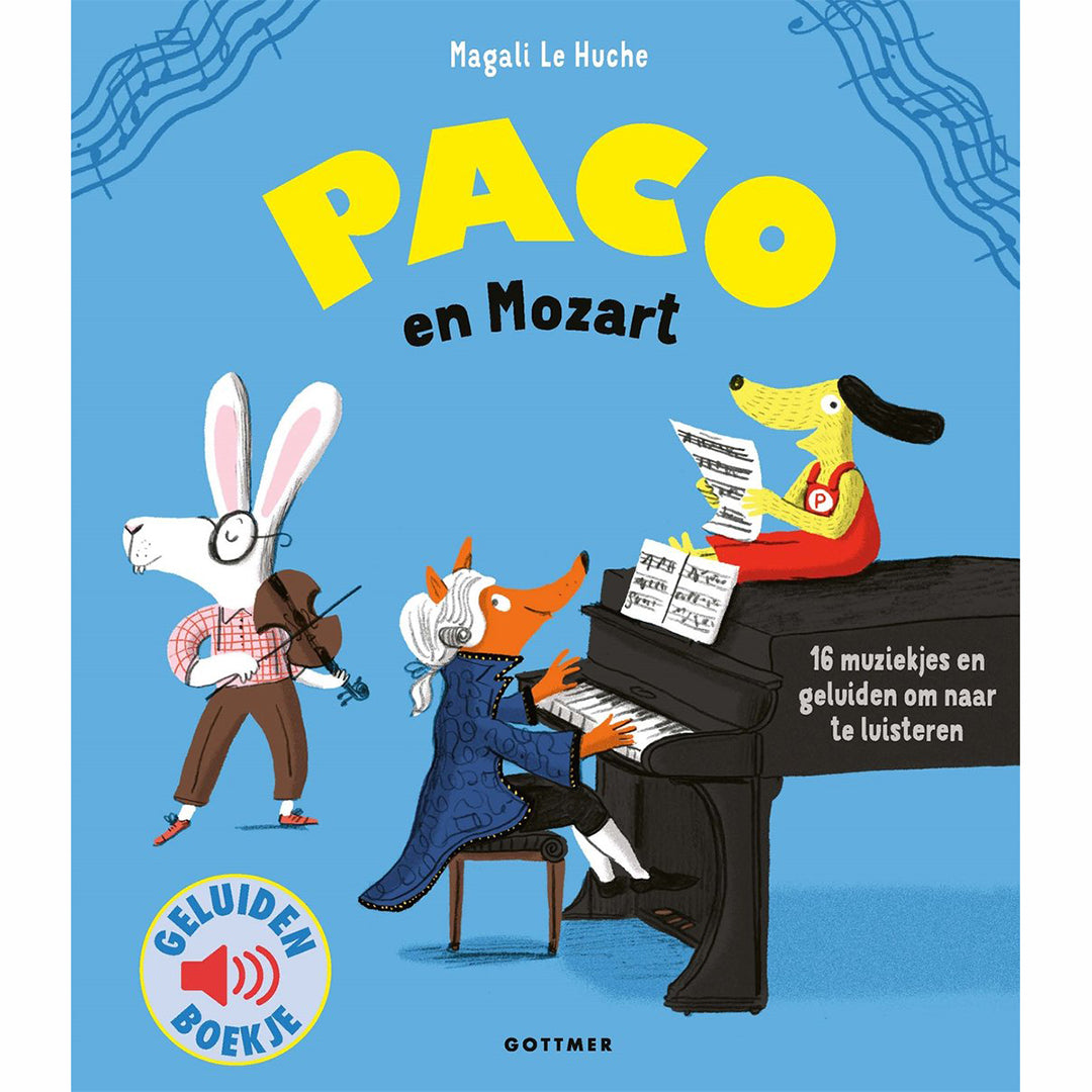 Paco en Mozart - Geluidenboekje - Gottmer