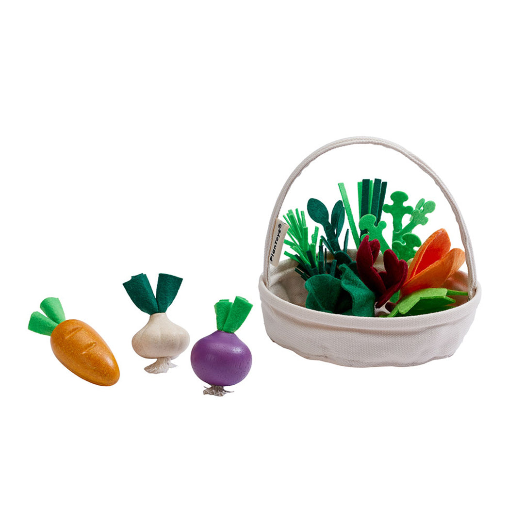 Plan Toys Mandje met verse groenten