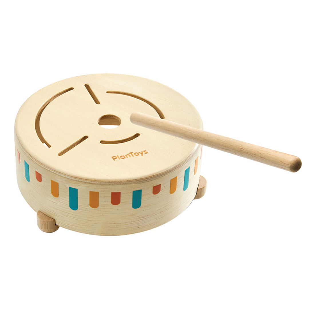 PlanToys sensorische houten trommel