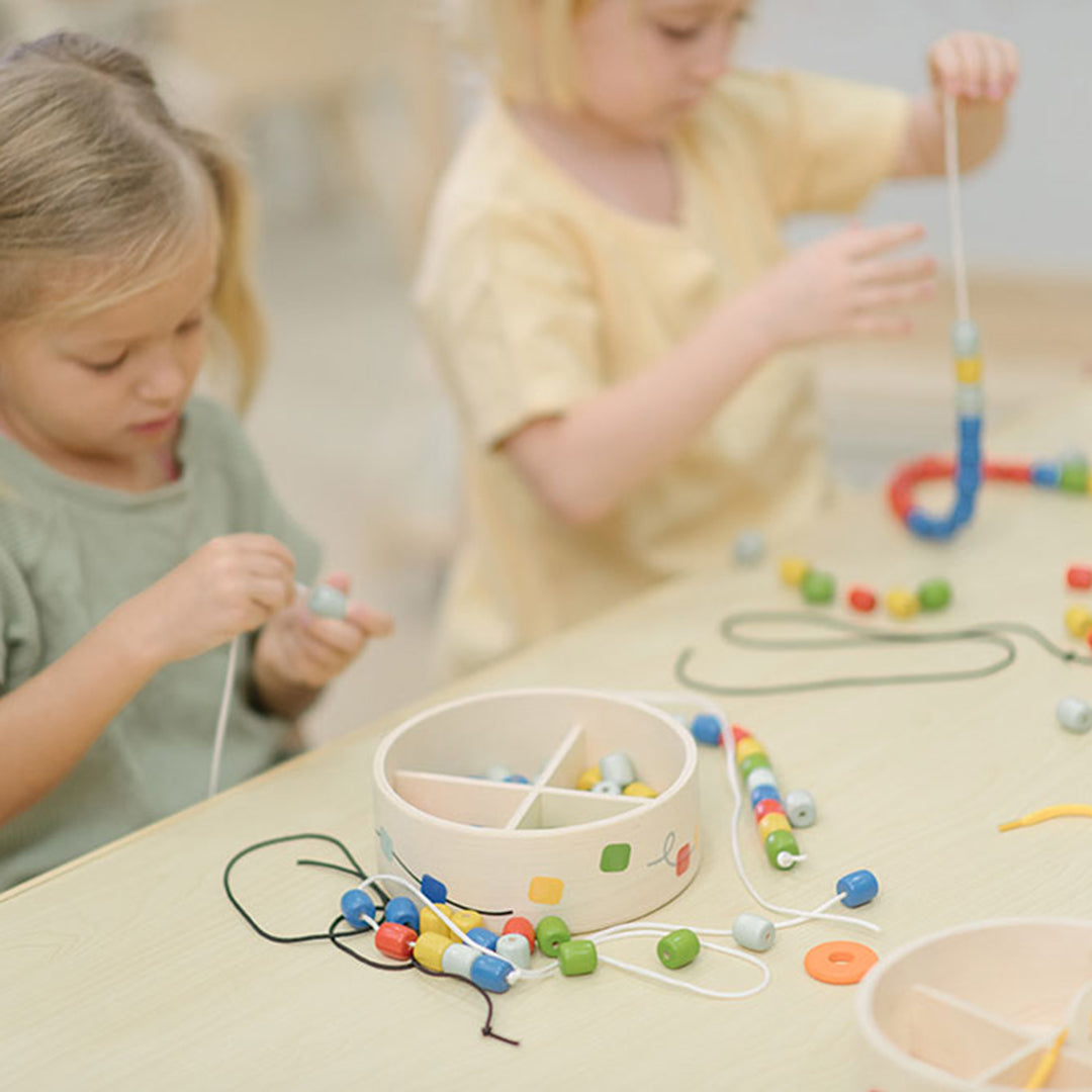 Plan Toys Houten Rijgkralen set
