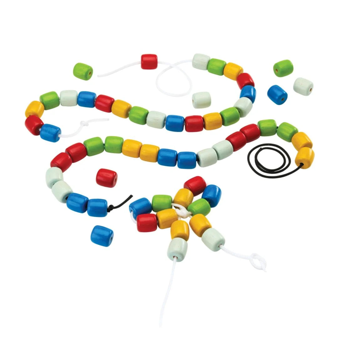 Plan Toys Houten Rijgkralen set