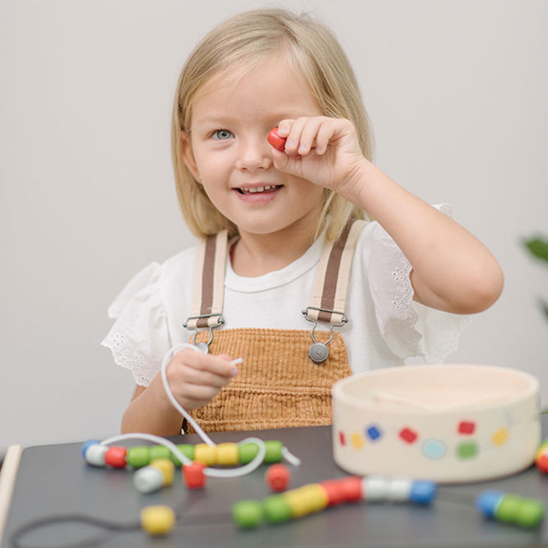 Plan Toys Houten Rijgkralen set