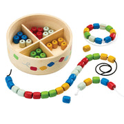 Plan Toys Houten Rijgkralen set