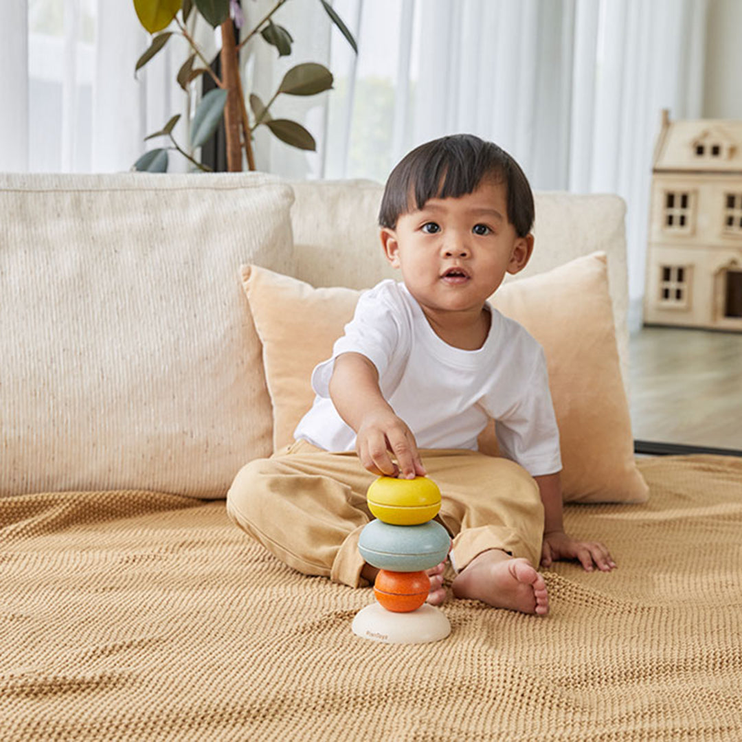 Plan Toys Stapeltoren, Ringen - Cups