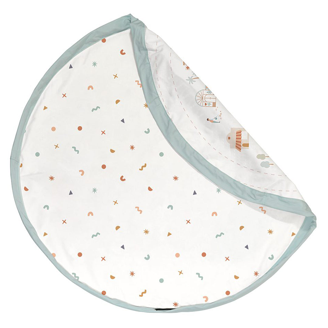 Play & Go Speelkleed / opbergzak Citymap, Dubbelzijdig