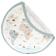 Play & Go Speelkleed / opbergzak Worldmap colour, Dubbelzijdig