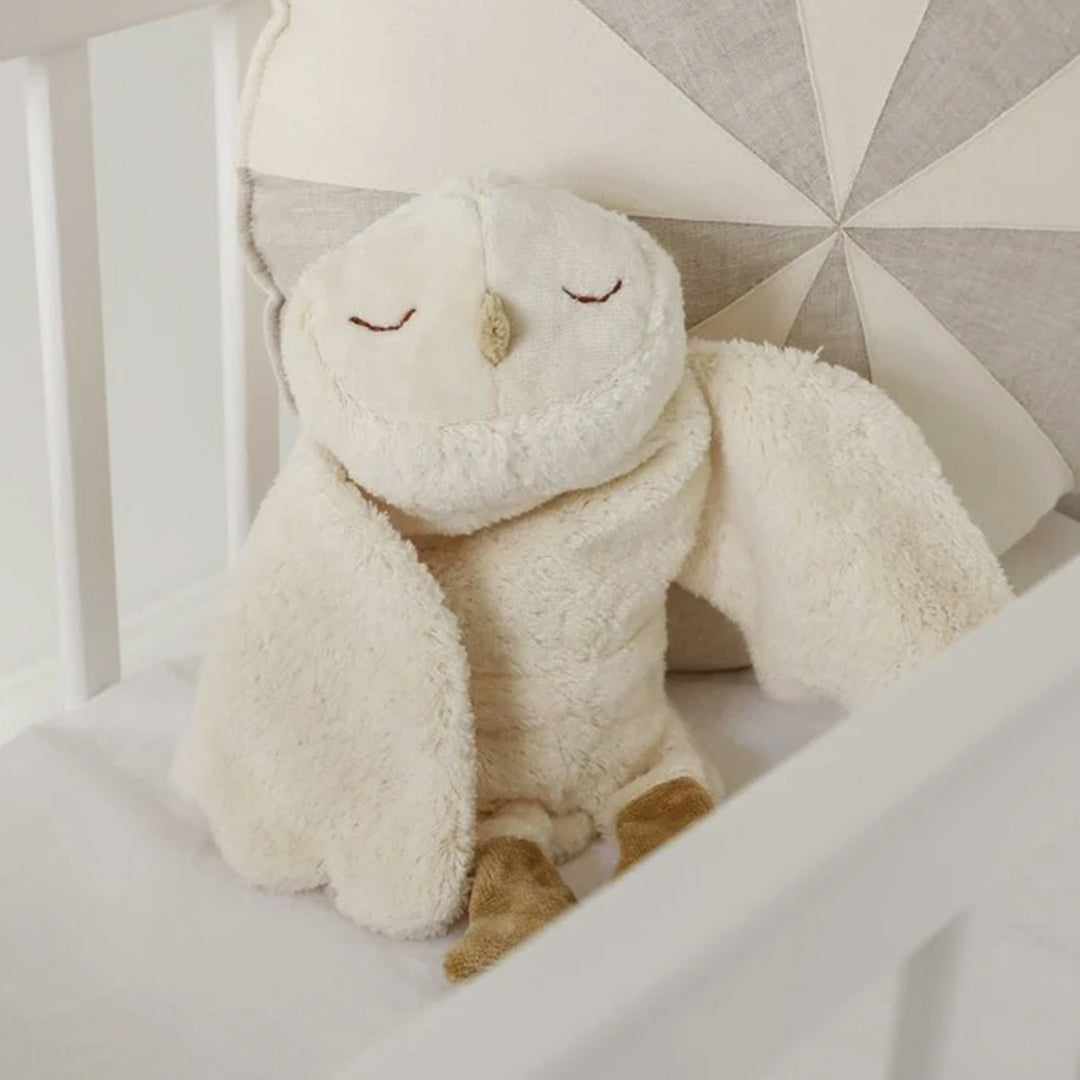 Senger Knuffel met warmtekussen, Sneeuwuil Klein