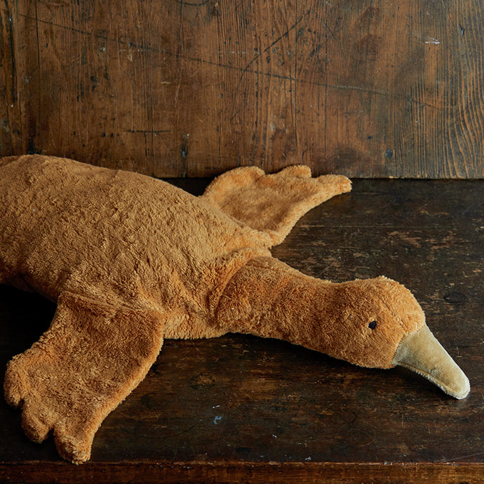 Senger Knuffel met warmtekussen, Gans Roest Groot