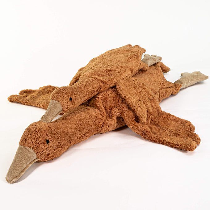 Senger Knuffel met warmtekussen, Gans Roest Klein
