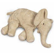 Senger Knuffel met warmtekussen, Olifant Linen/Off White Groot
