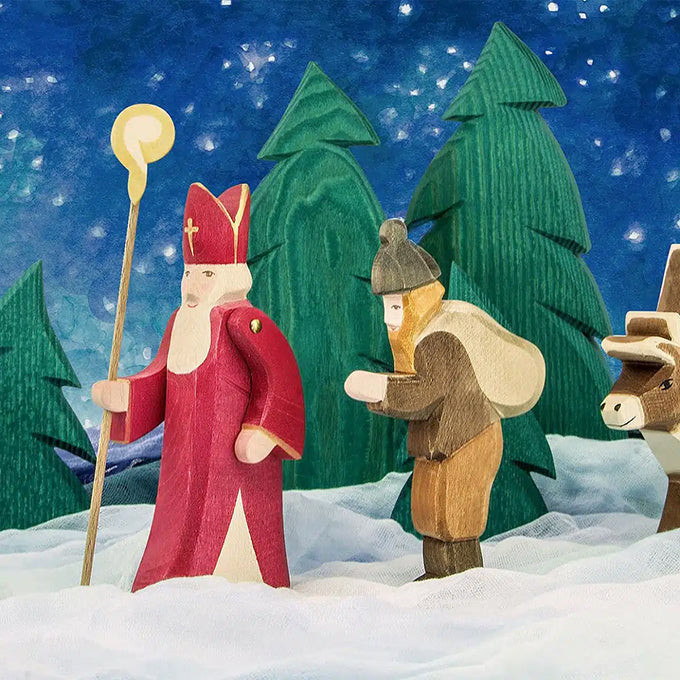 Ostheimer Houten Sinterklaas met Staf II