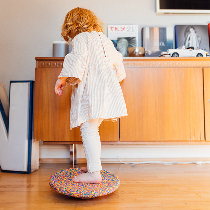 Stapelstein Pastel Voordeelbundel met Balance board en Pittenzakjes
