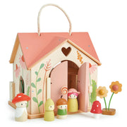 Poppenhuis Speelset Rosewood Cottage  - Tender Leaf Toys