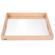TickiT Houten Spiegel Bak, Wooden Mirror Tray, 50cm x 43,5cm