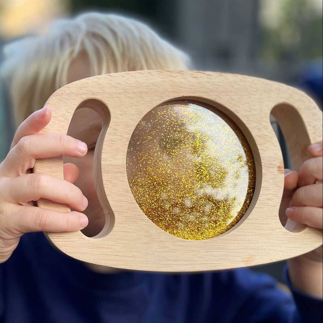 TickiT Handzaam Sensorisch Glitter Paneel,  Easy to hold glitter panel