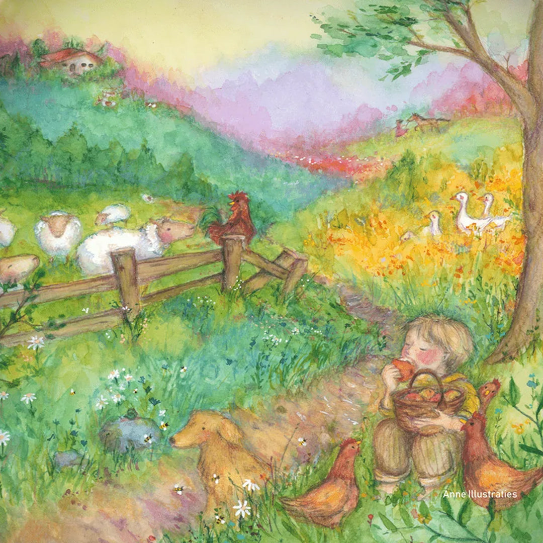 Toverlux Toverplaat - Leven op de boerderij - Anne Illustraties