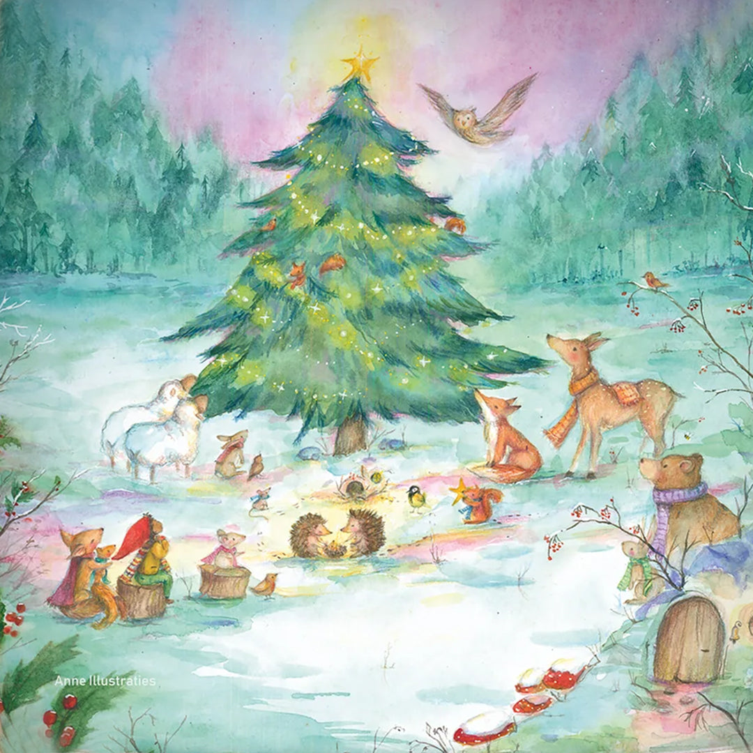 Toverlux Toverplaat - Yuletree Grove - Anne Illustraties