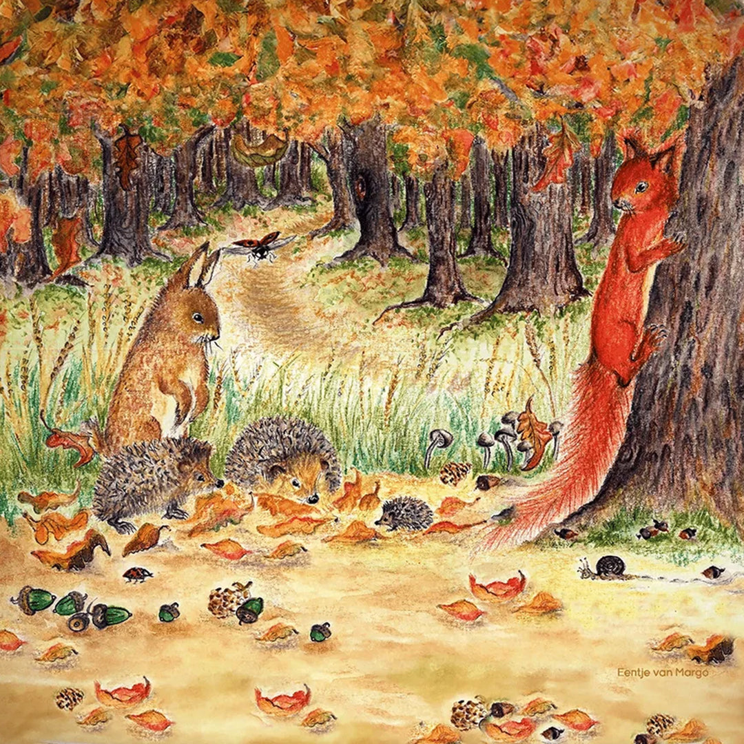 Toverlux Toverplaat - Herfst vrede - Eentje van Margo