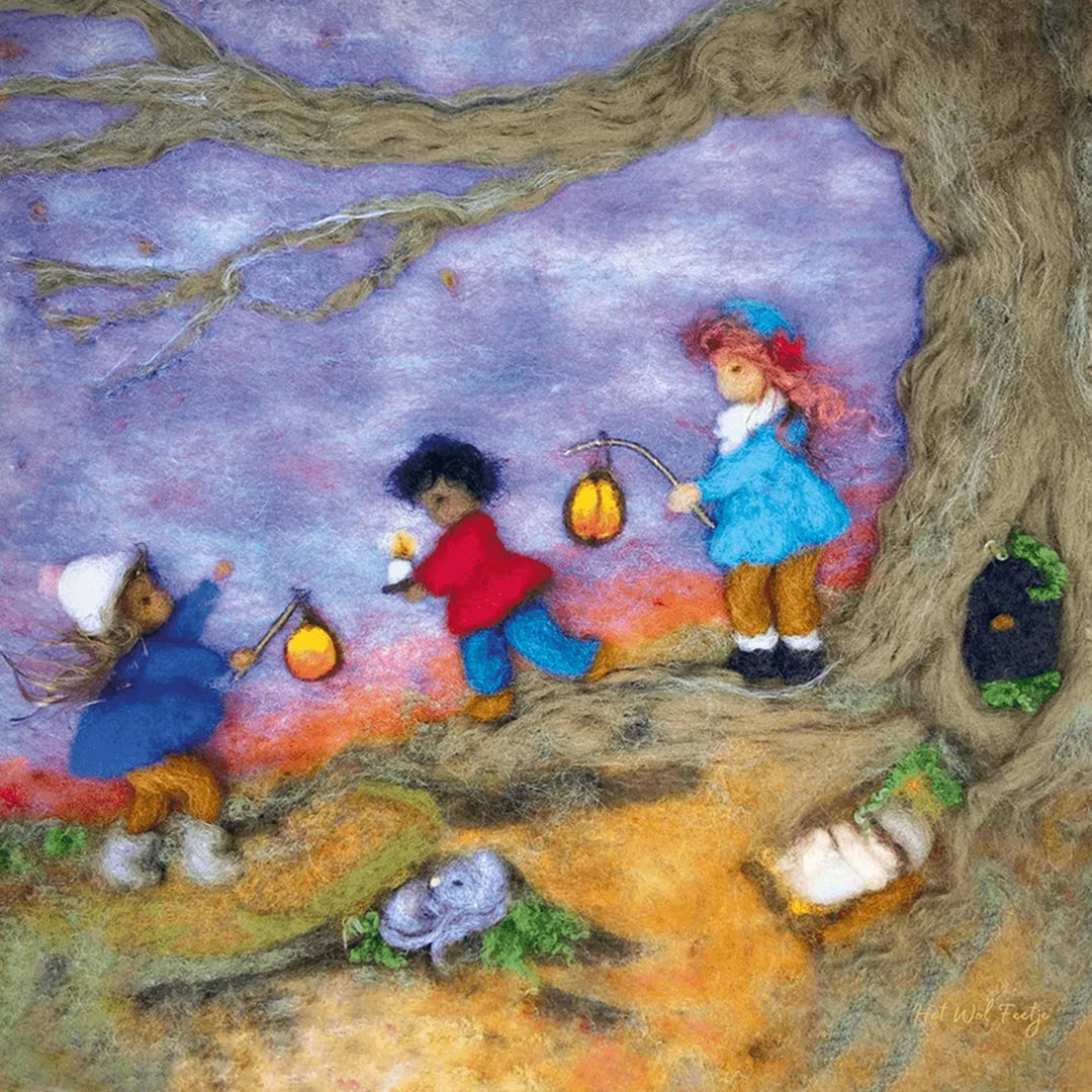 Toverlux Toverplaat - Lantaarnwandeling - Het wol feetje