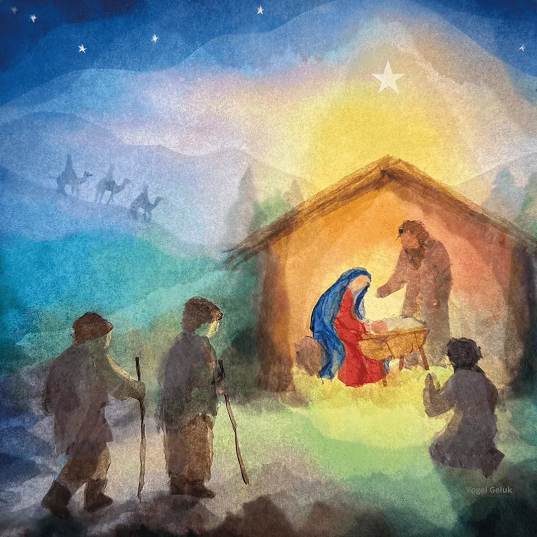 Toverlux Toverplaat - Josef en Maria - Vogel Geluk