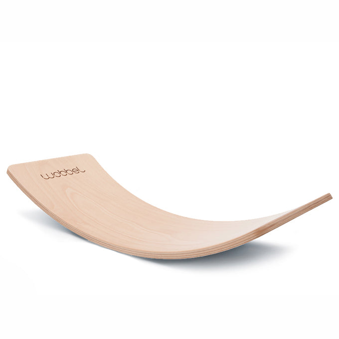 Wobbel Starter blank gelakt met Wolvilt Jungle