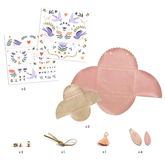 Djeco DIY set, Tas en Portemonnee - Sweet fashionista 6+