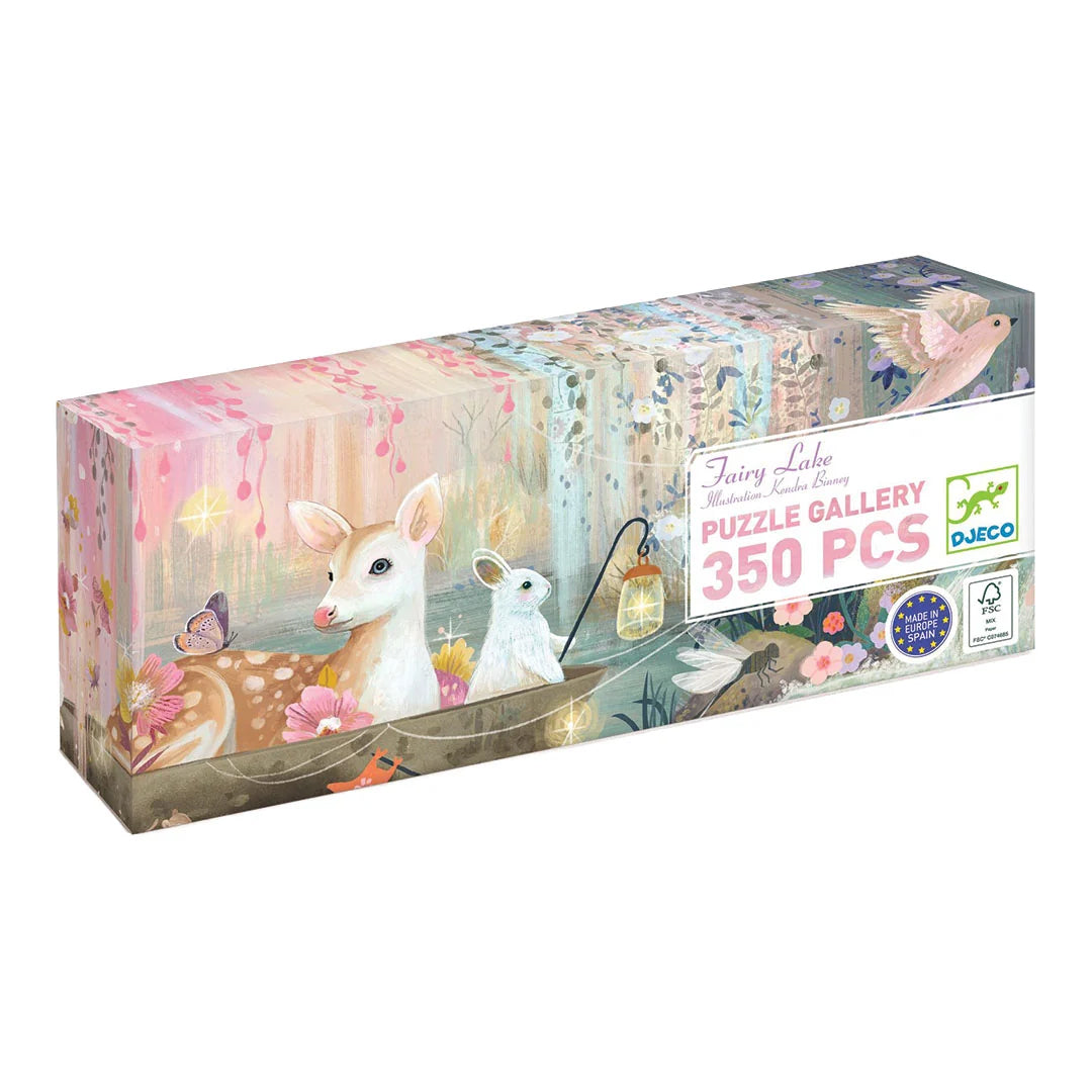 Djeco Puzzel 'Fairy Lake', 350 st, 97x33 cm